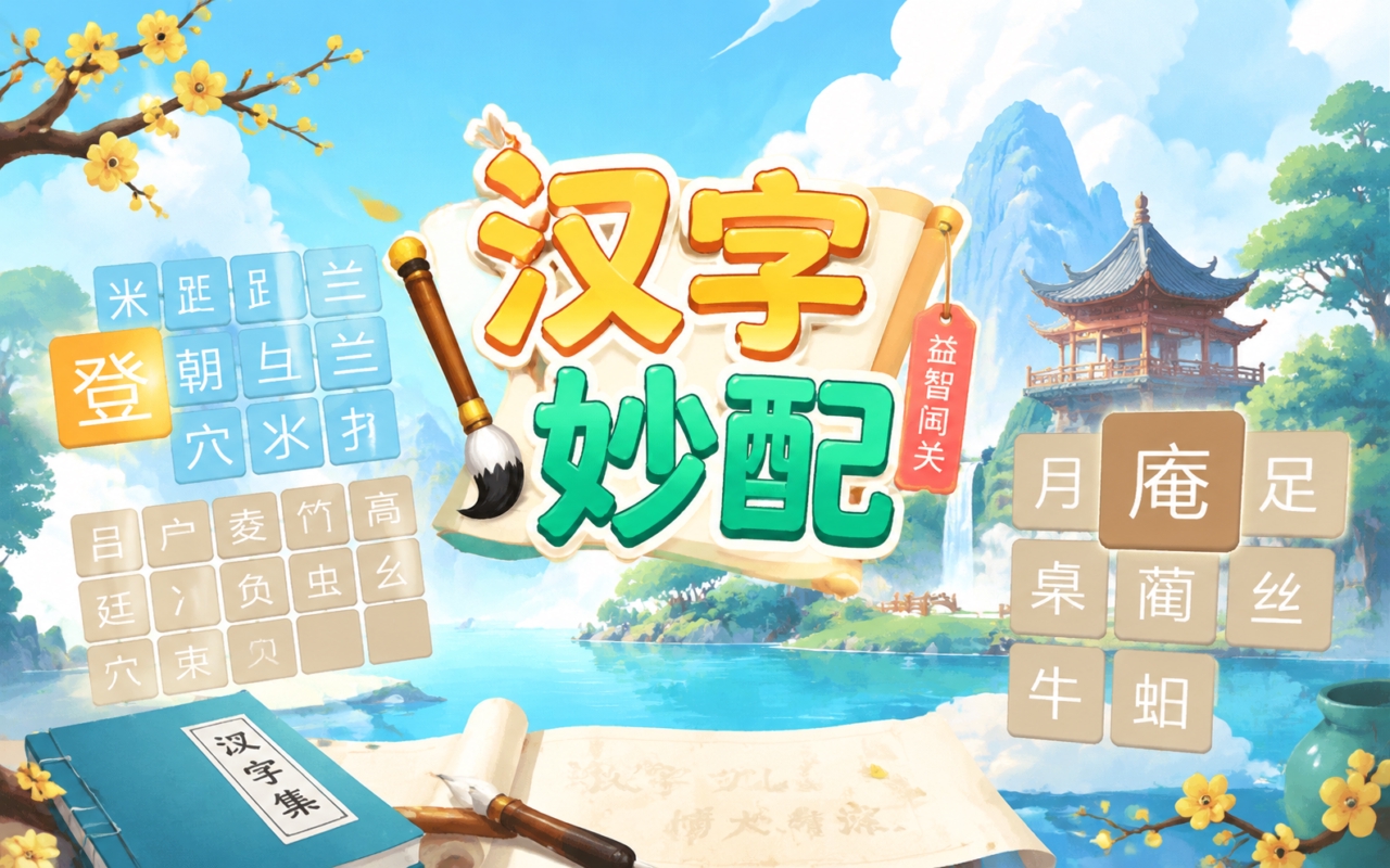汉字妙配