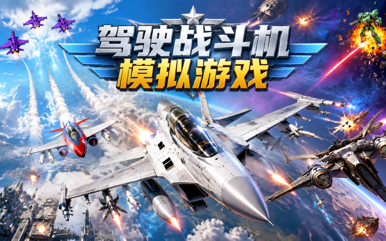 驾驶战斗机模拟游戏