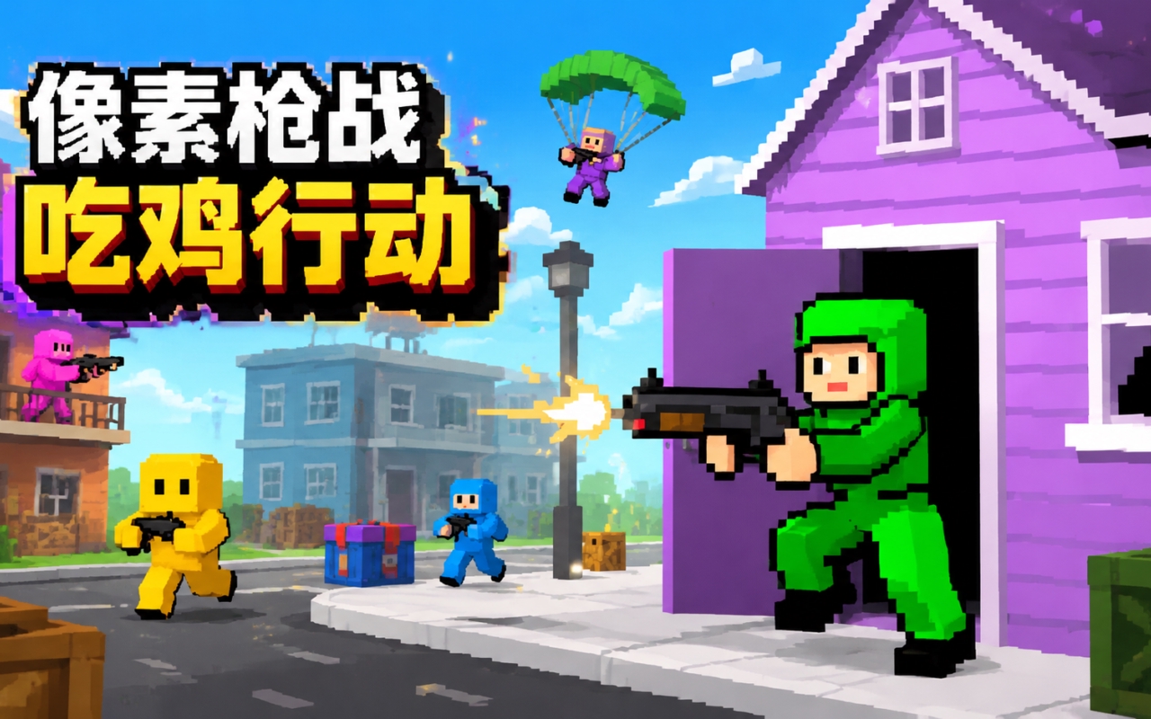 像素枪战吃鸡行动