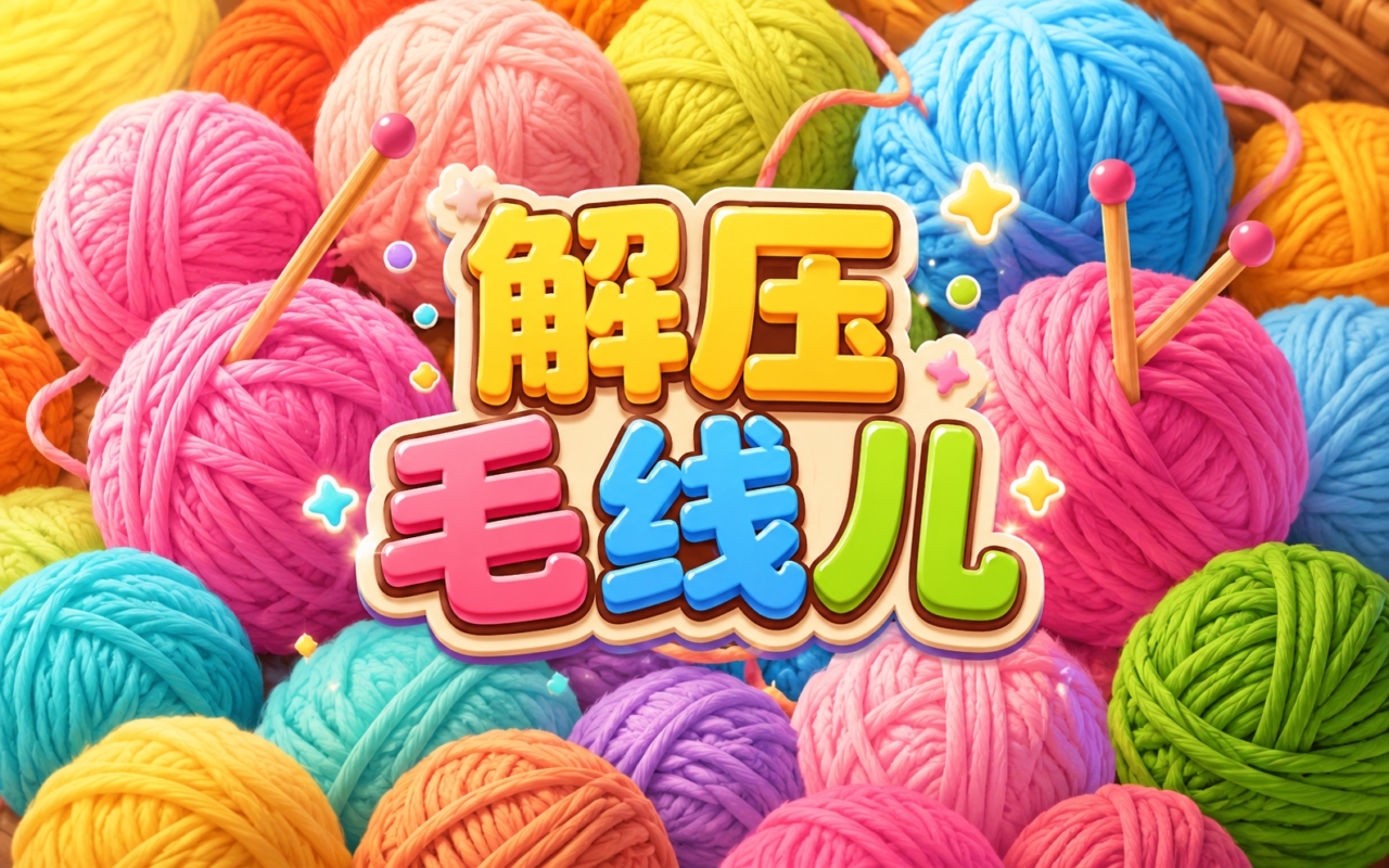 解压毛线儿