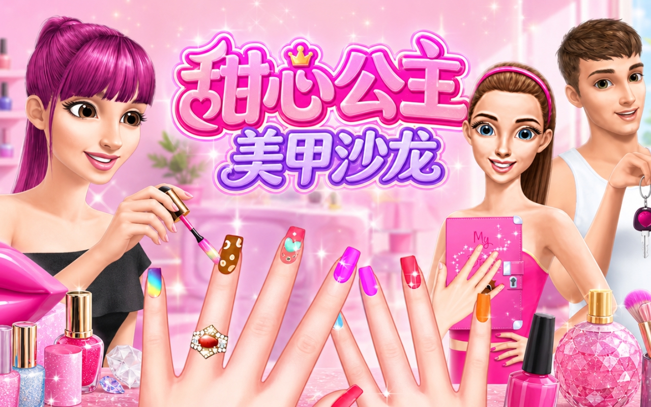 甜心公主美甲沙龙