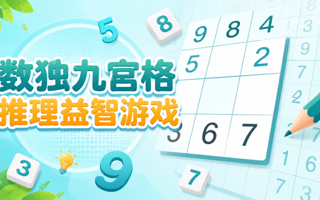 数独九宫格推理益智游戏