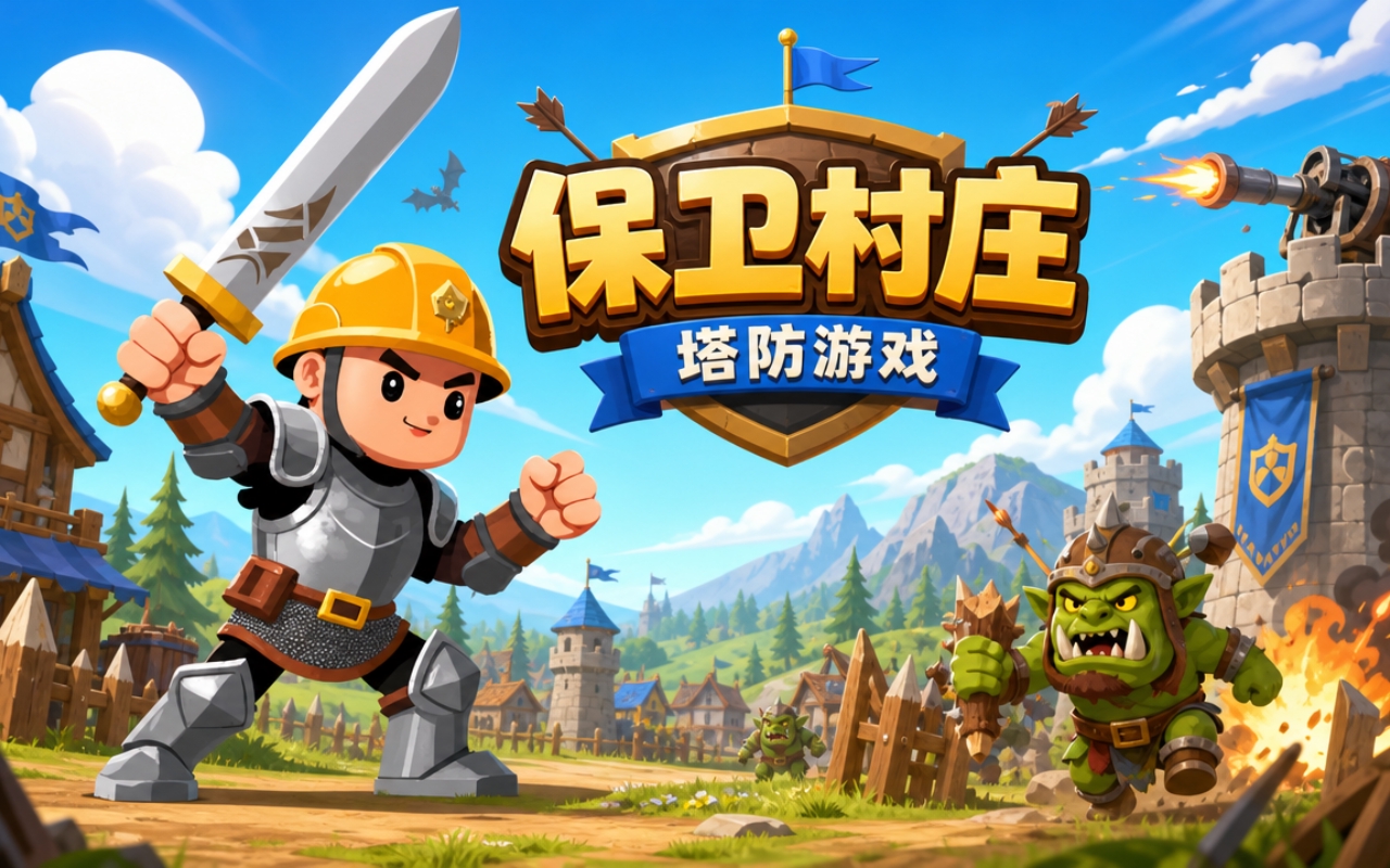 保卫村庄塔防游戏
