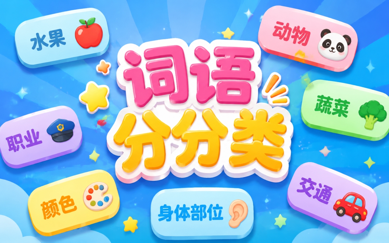词语分分类