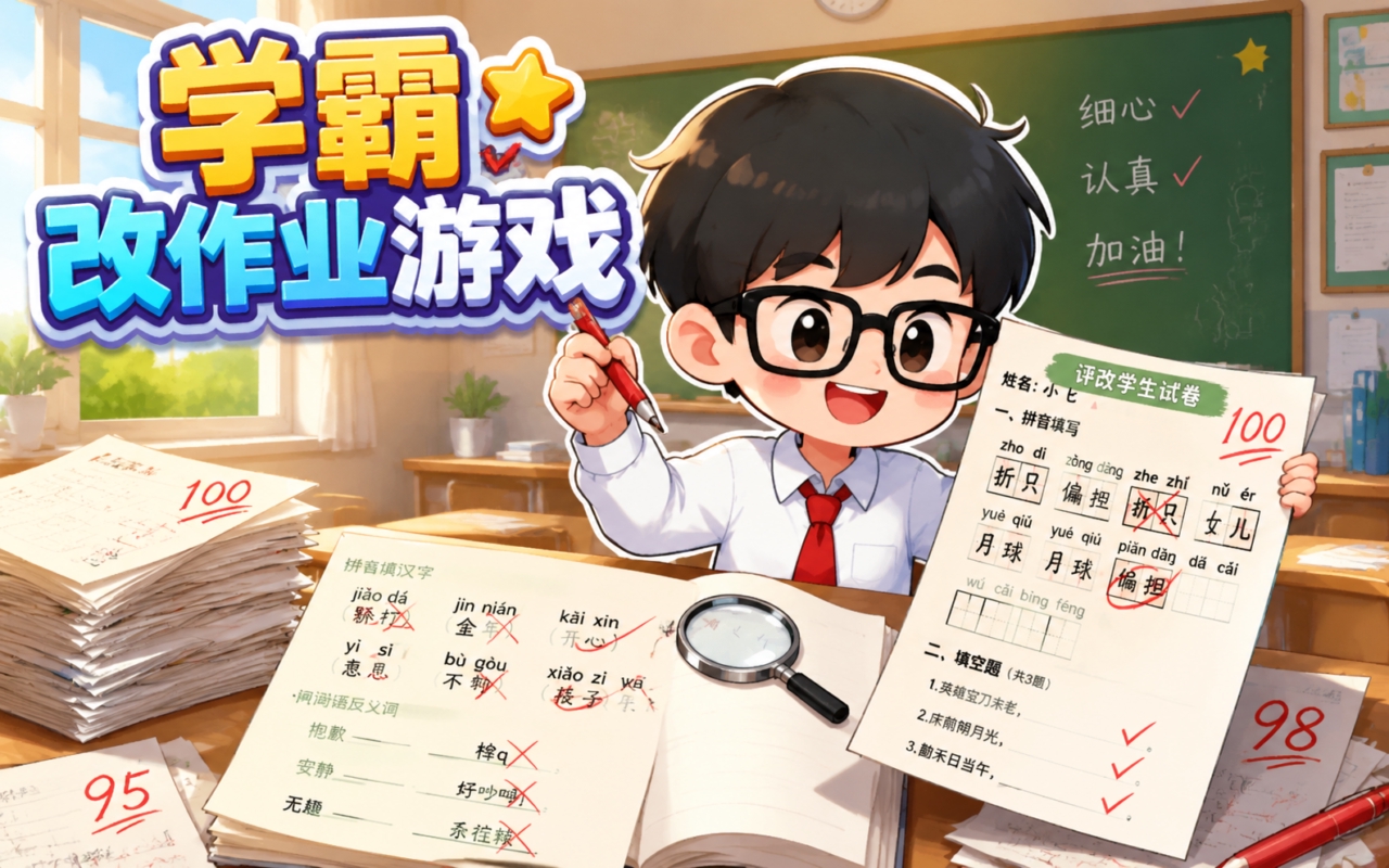 学霸改作业游戏
