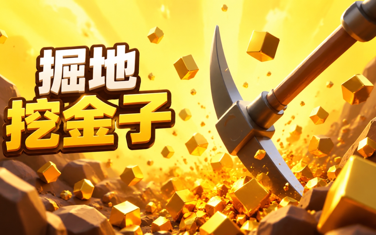 掘地挖金子