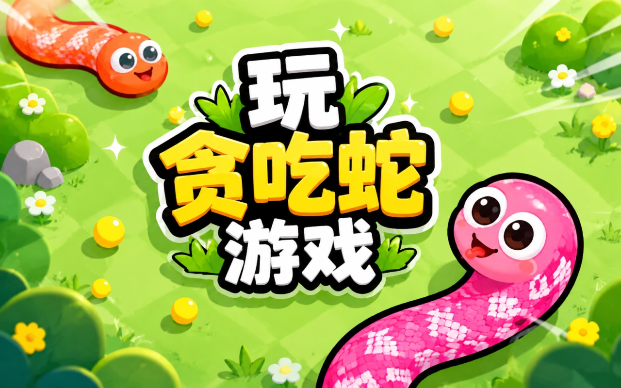 玩贪吃蛇游戏