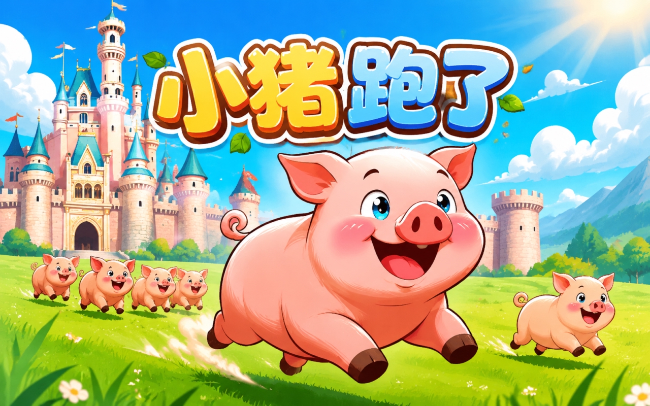 小猪跑了