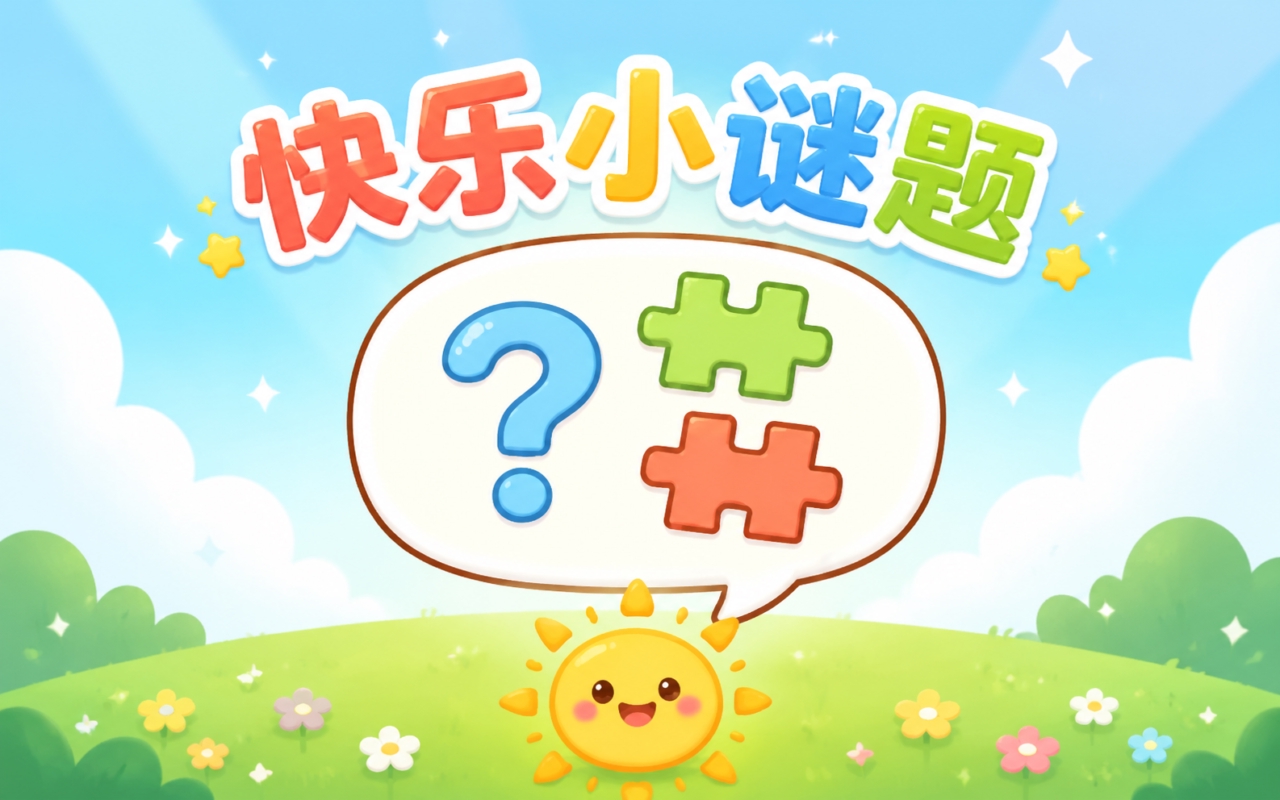快乐小谜题