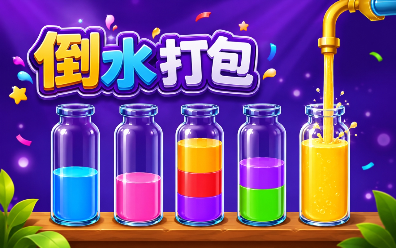 倒水打包