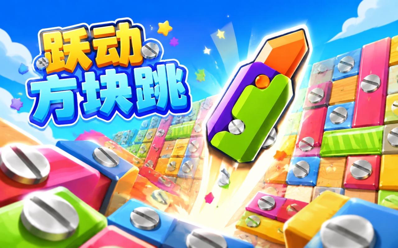 跃动方块跳