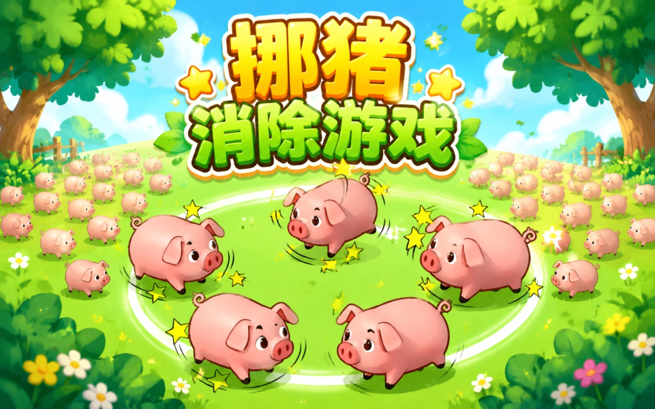 挪猪消除游戏