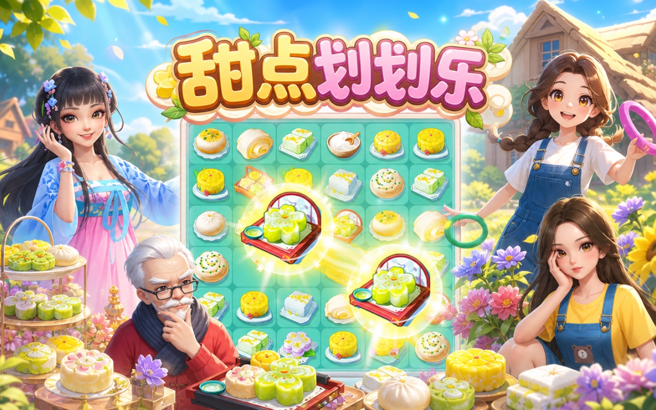 甜点划划乐