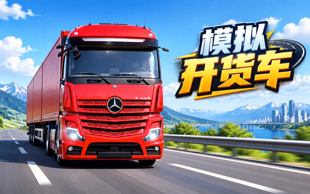 模拟开货车