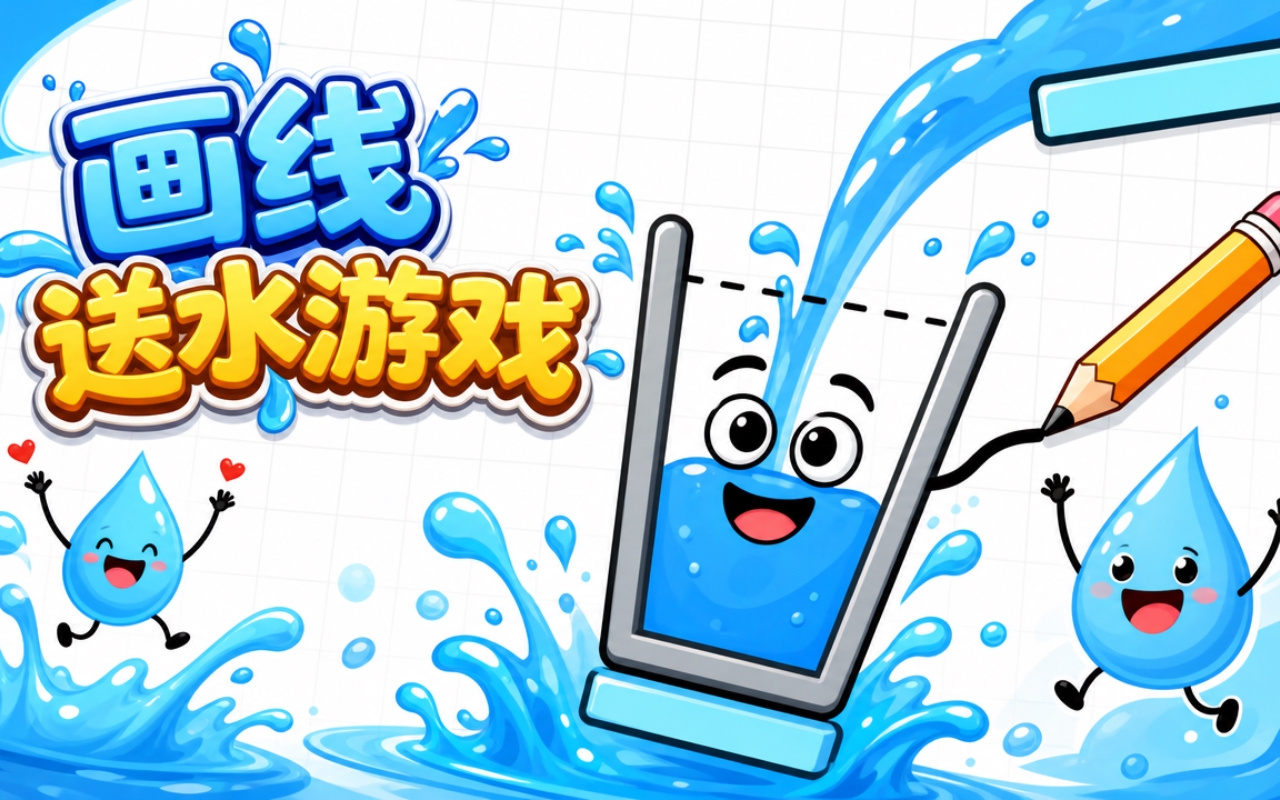 画线送水游戏