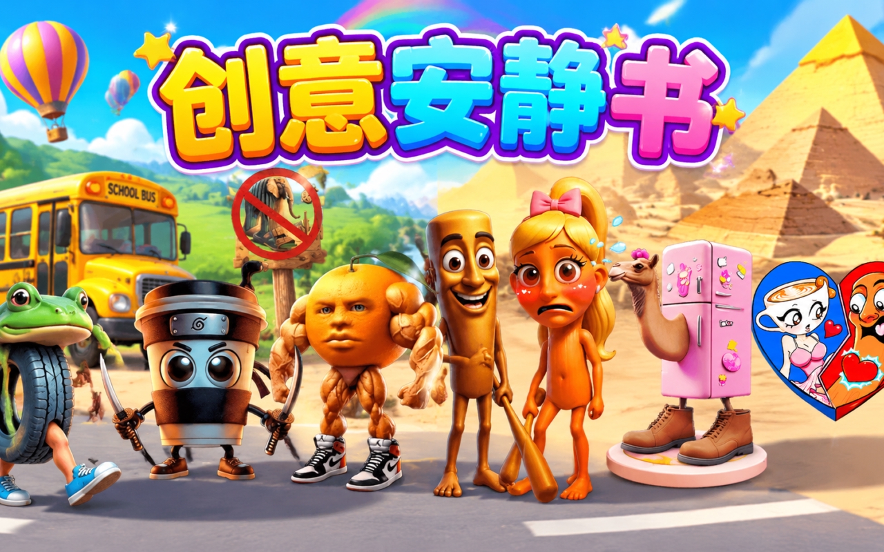 创意安静书