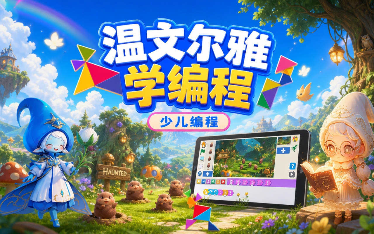 温文尔雅学编程-少儿编程