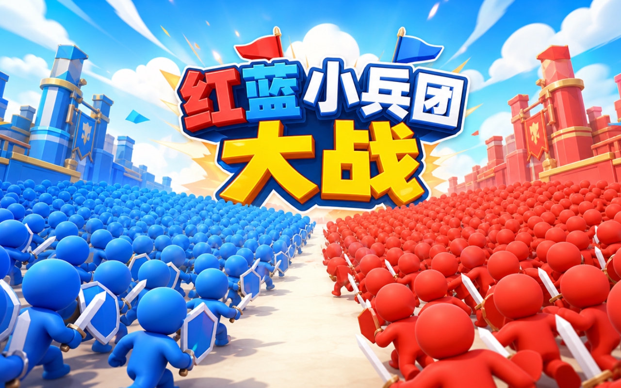红蓝小兵团大战