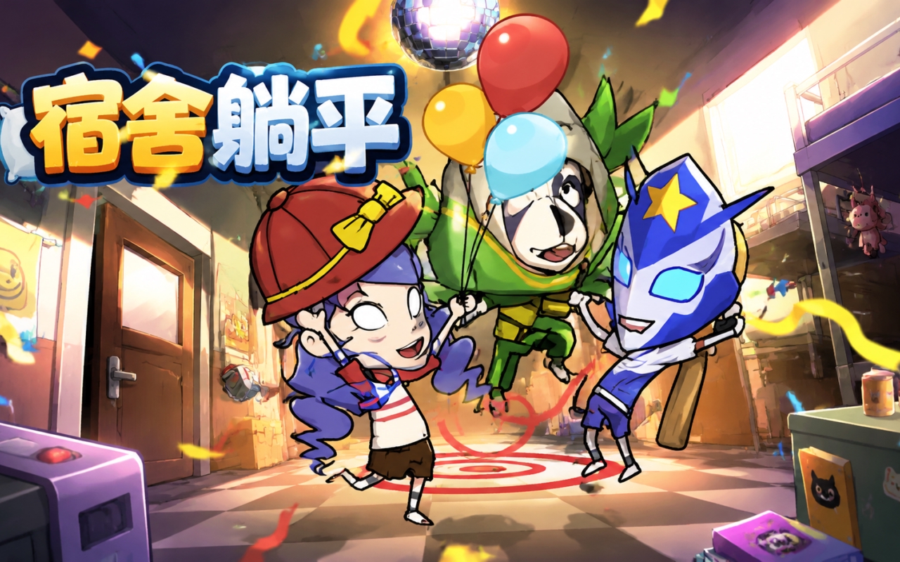 宿舍躺平