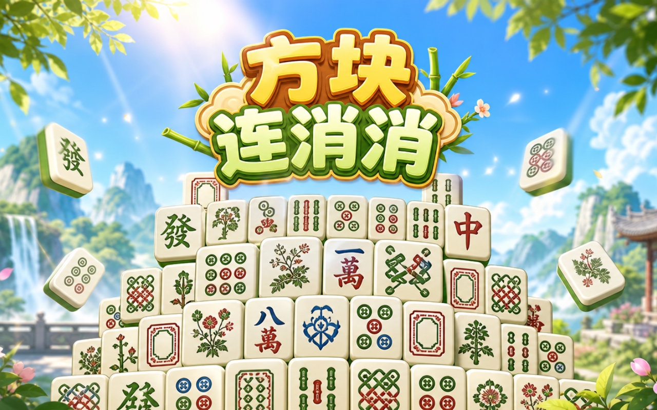 方块连消消