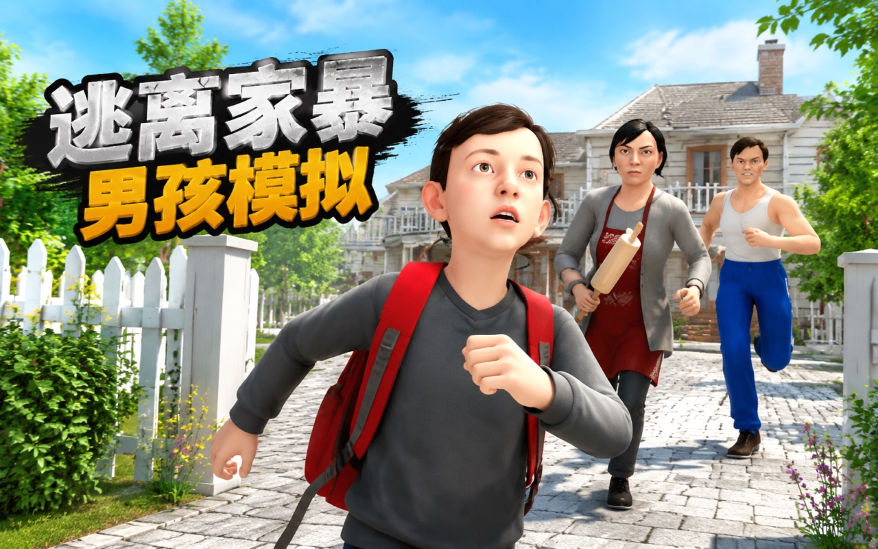 逃离家暴男孩模拟