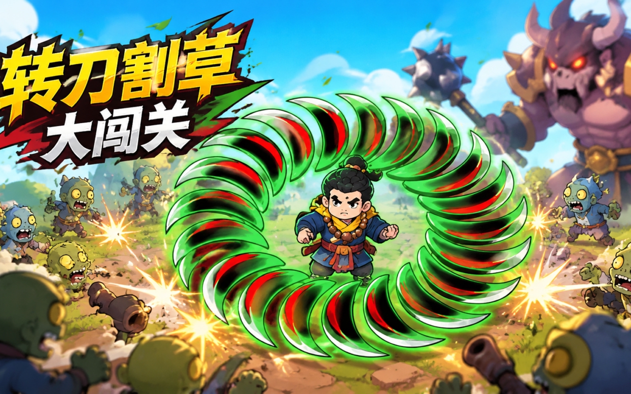 转刀割草大闯关