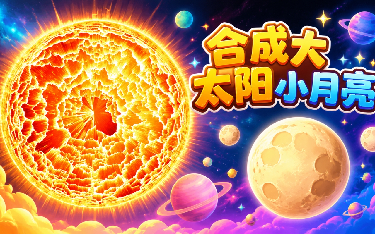 合成大太阳小月亮