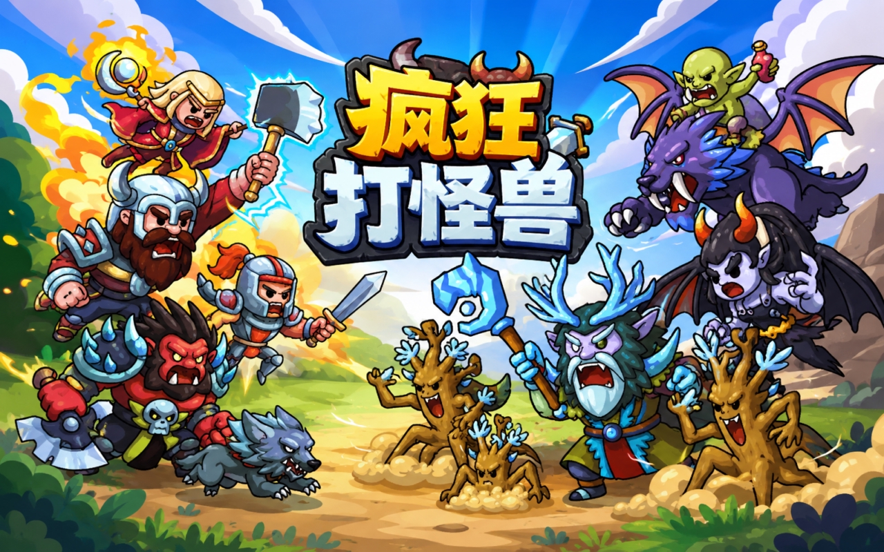 疯狂打怪兽