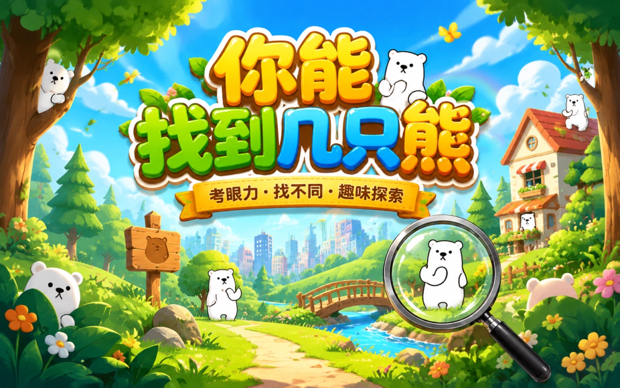 你能找到几只熊
