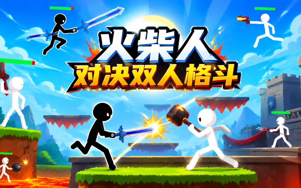 火柴人对决双人格斗