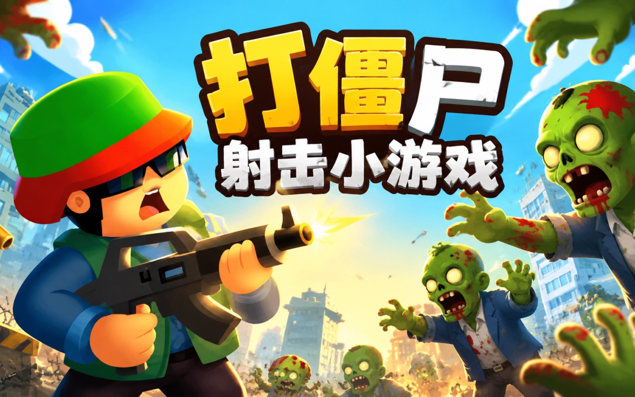 打僵尸射击小游戏