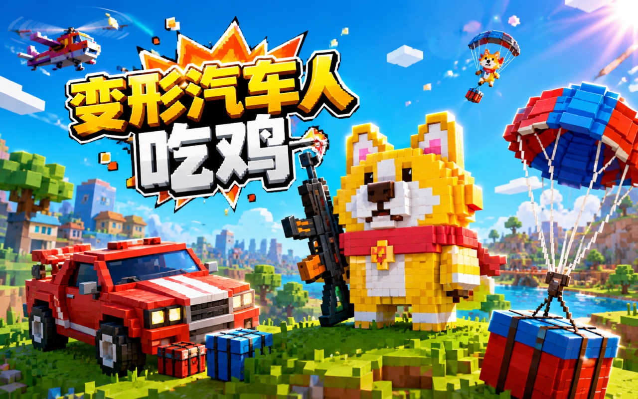 变形汽车人吃鸡