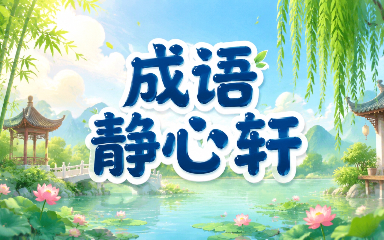 成语静心轩
