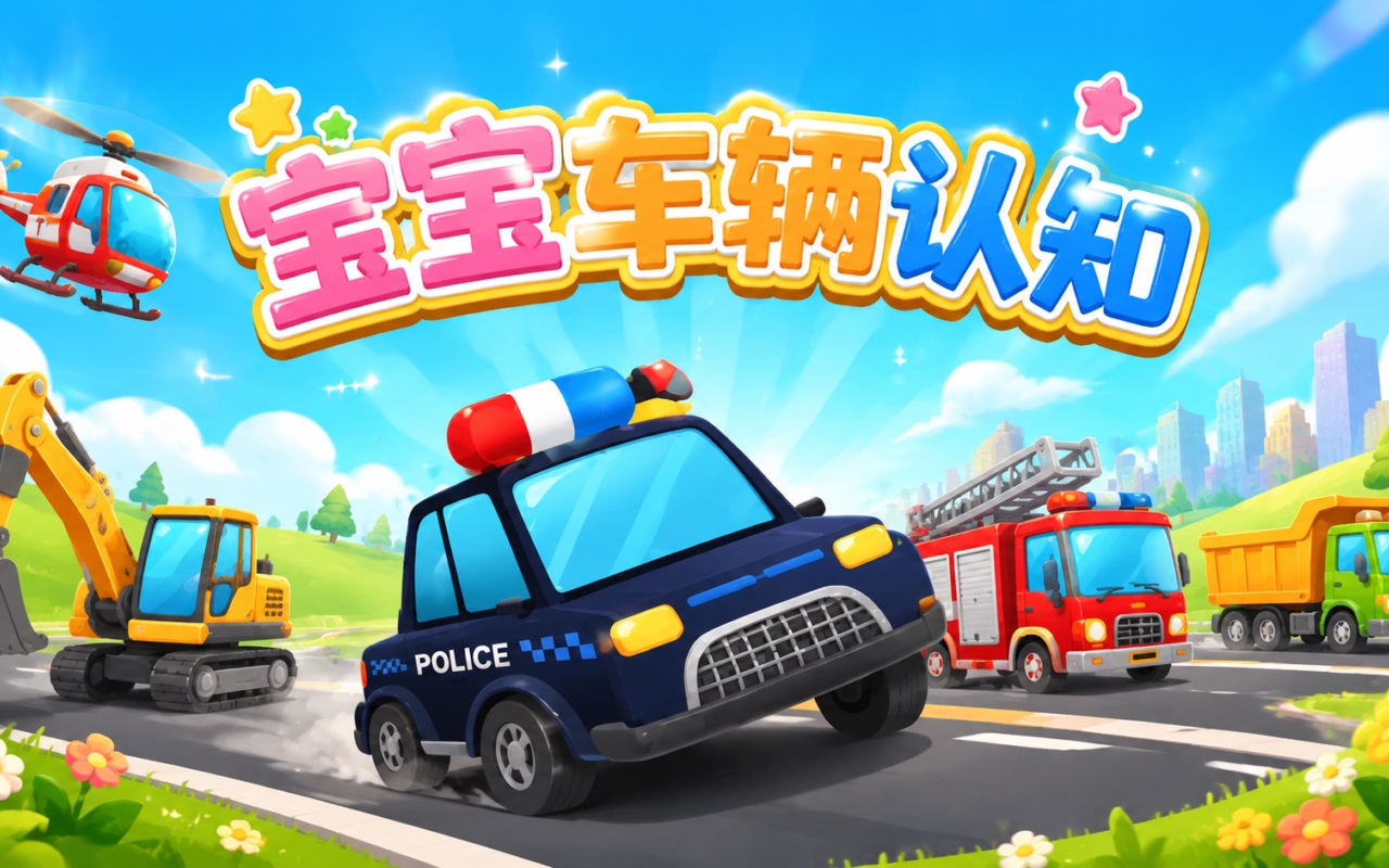 宝宝车辆认知