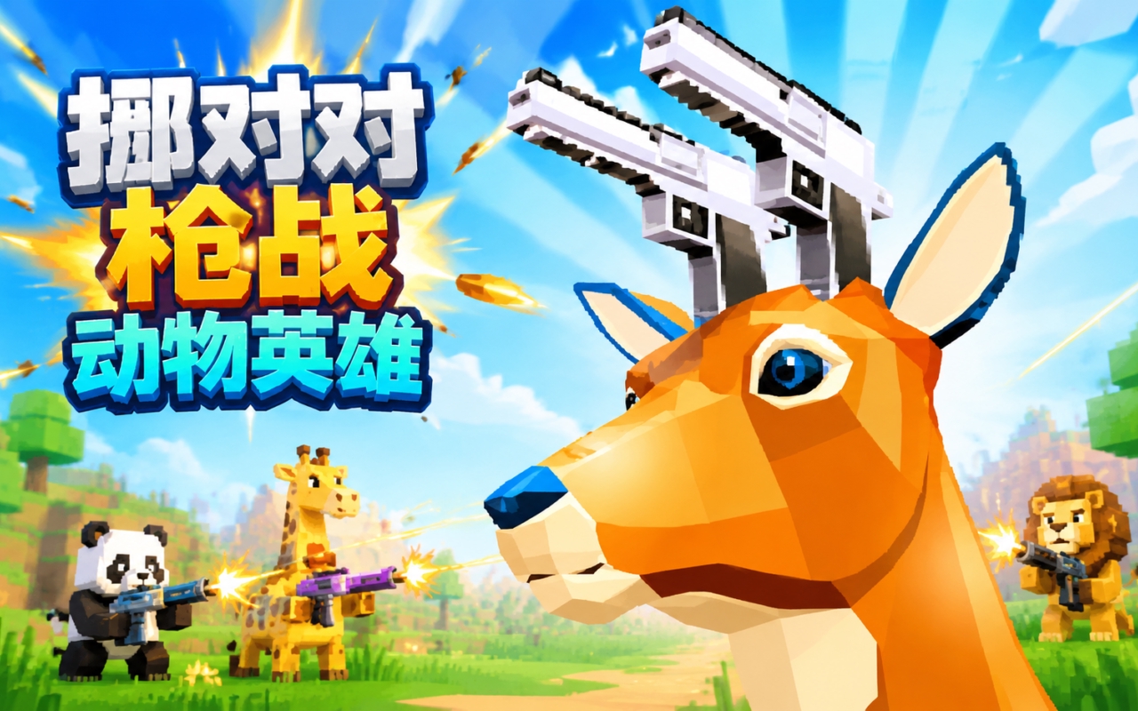 挪对对枪战动物英雄
