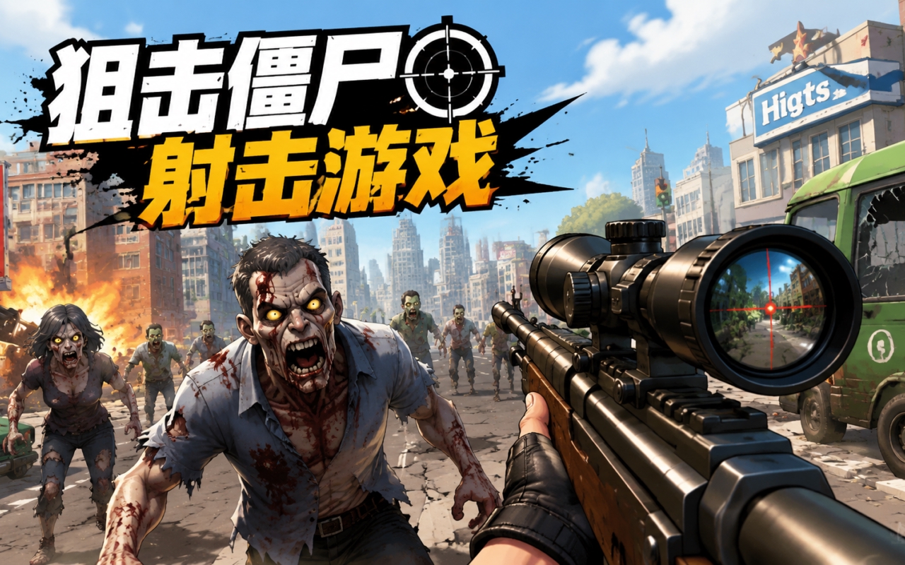 狙击僵尸射击游戏