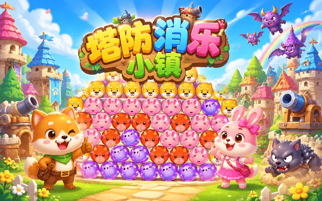 塔防消乐小镇