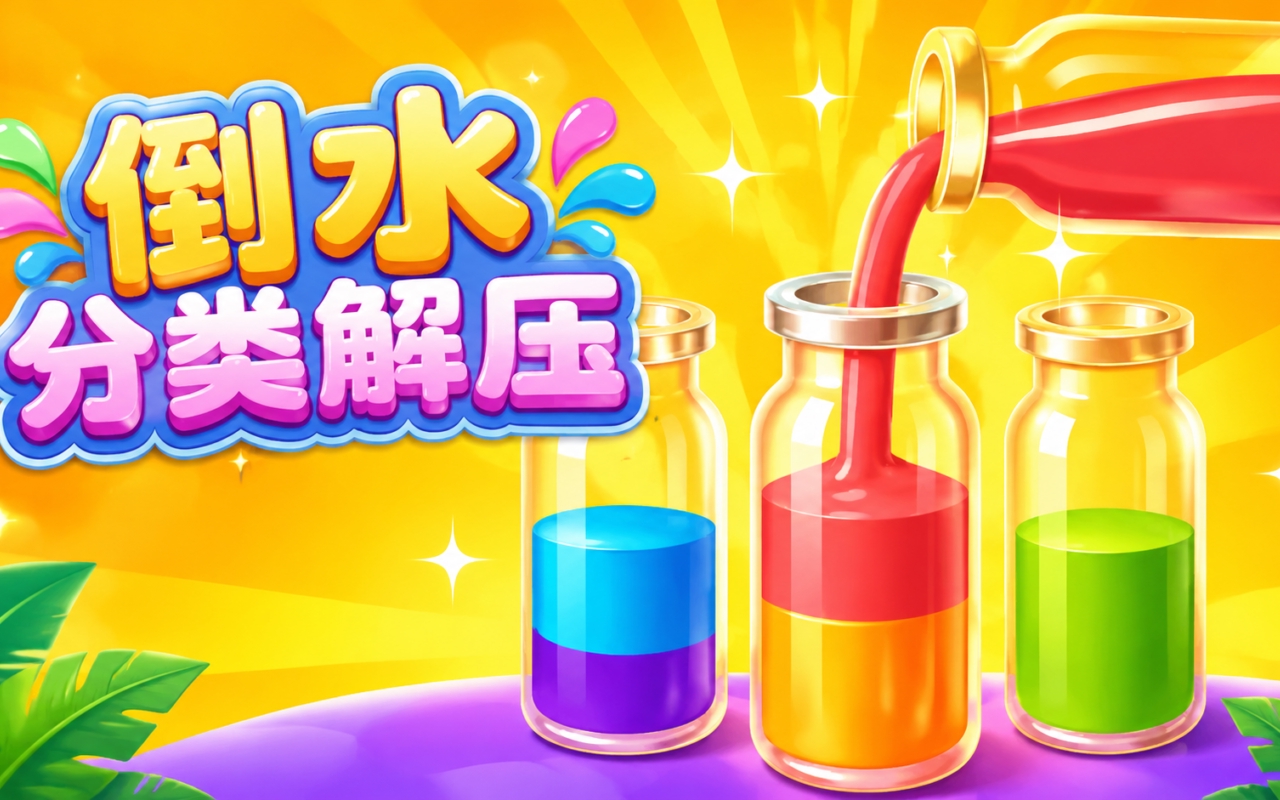 倒水分类解压