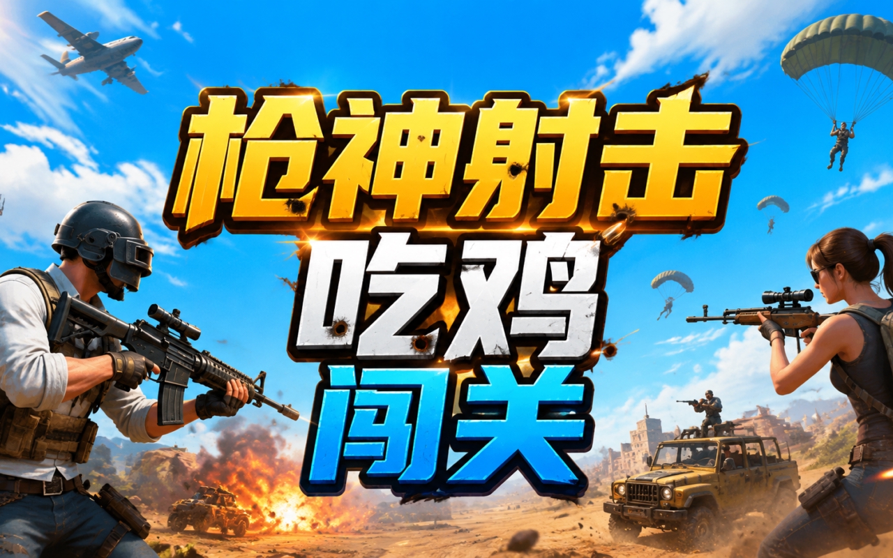 枪神射击吃鸡闯关