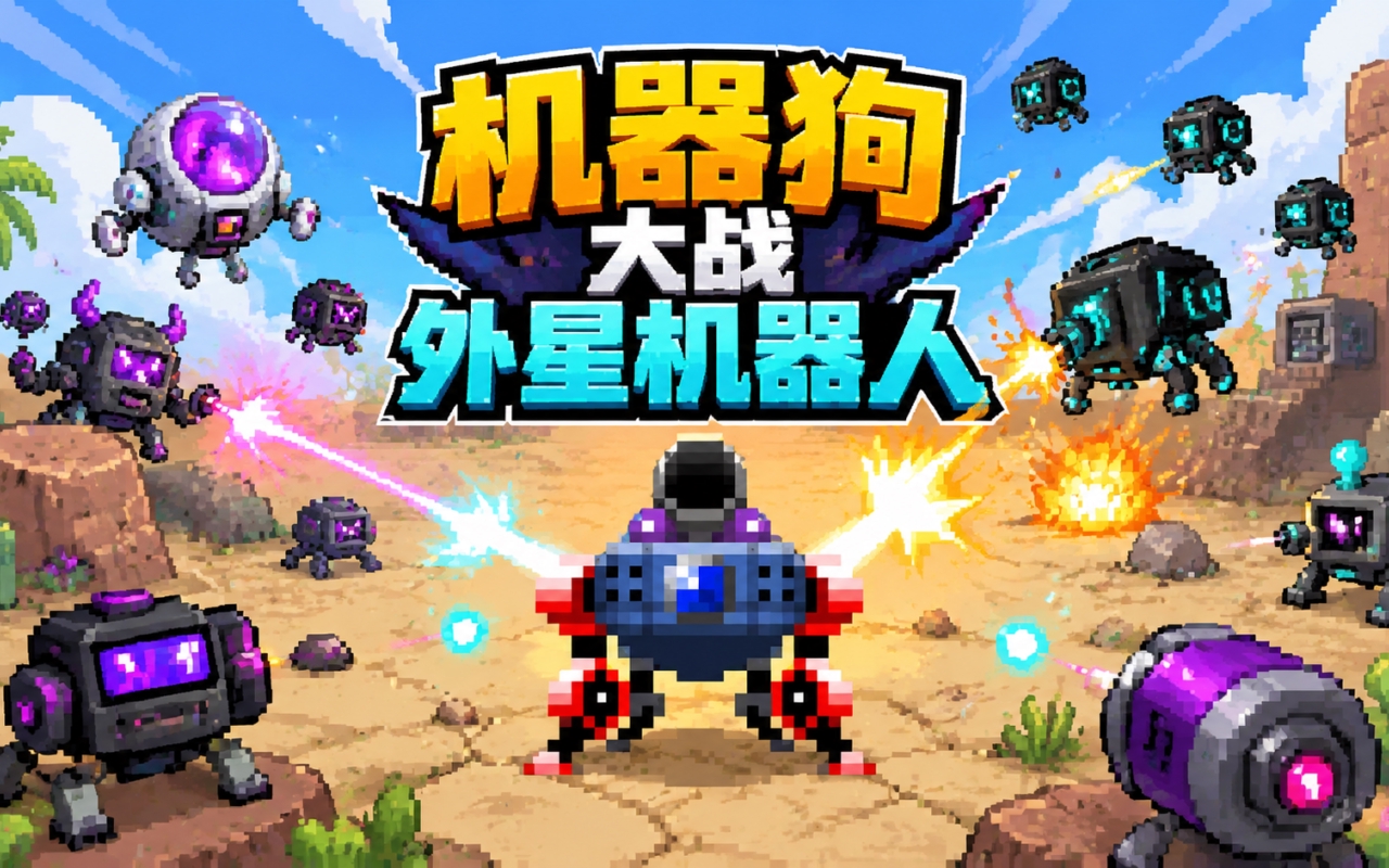 机器狗大战外星机器人