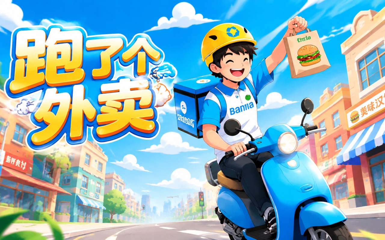 跑了个外卖