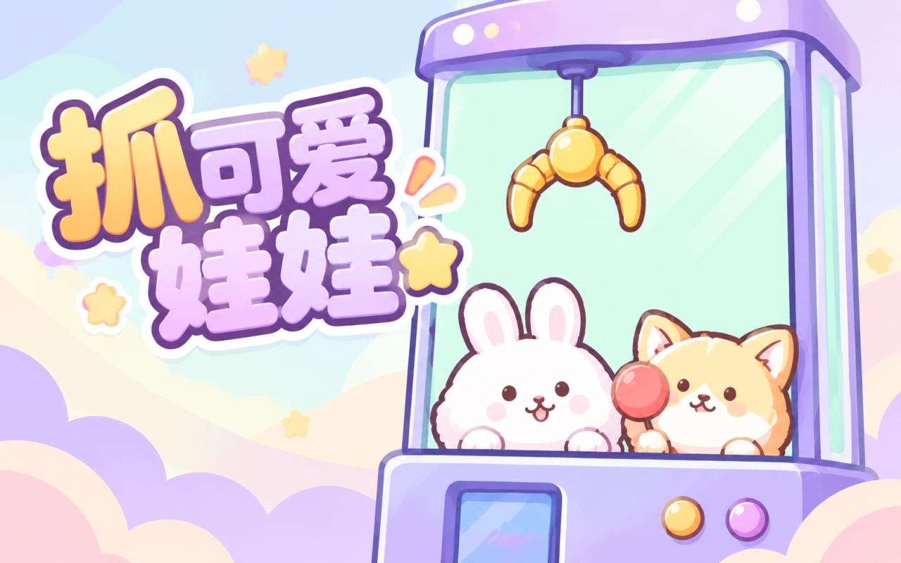 抓可爱娃娃