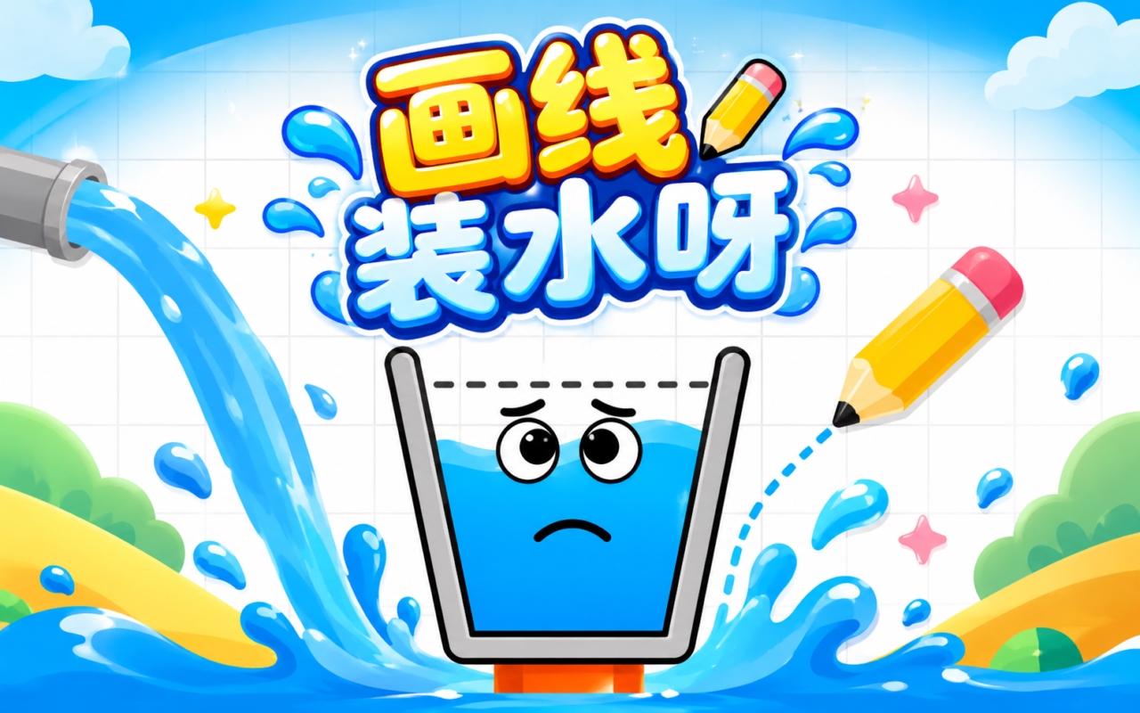 画线装水呀