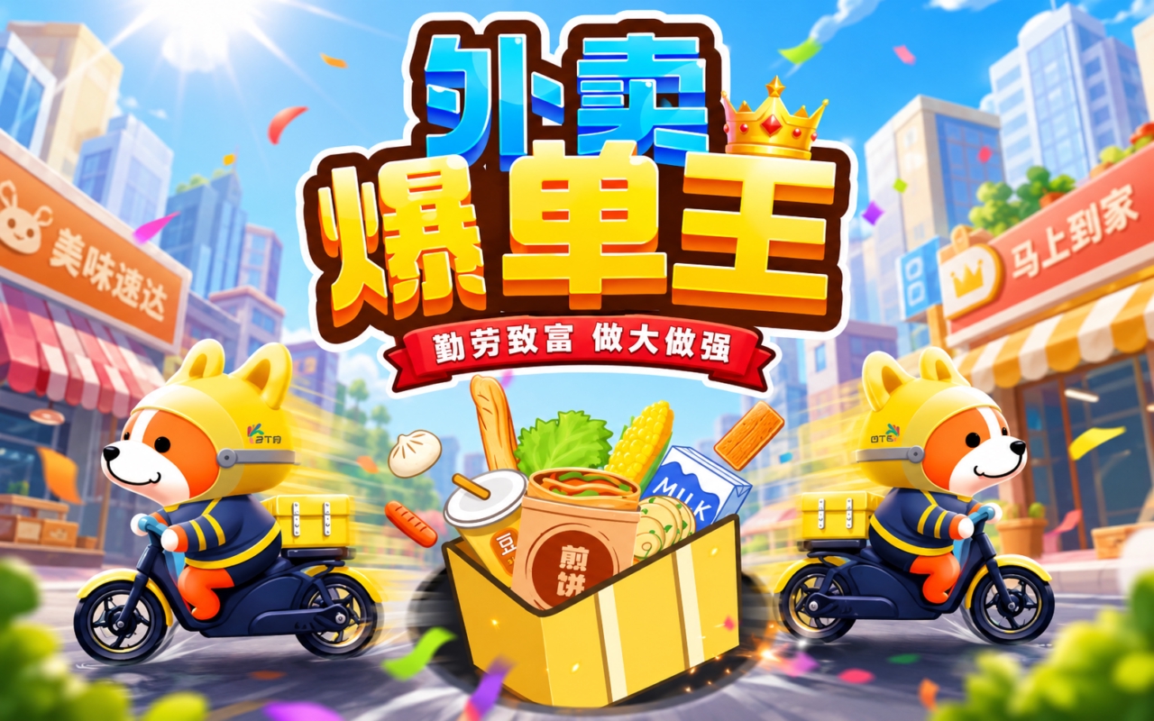 外卖爆单王