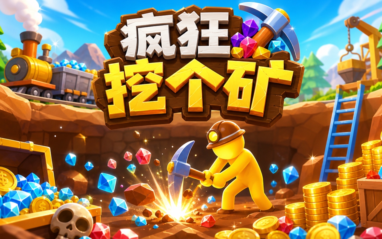 疯狂挖个矿
