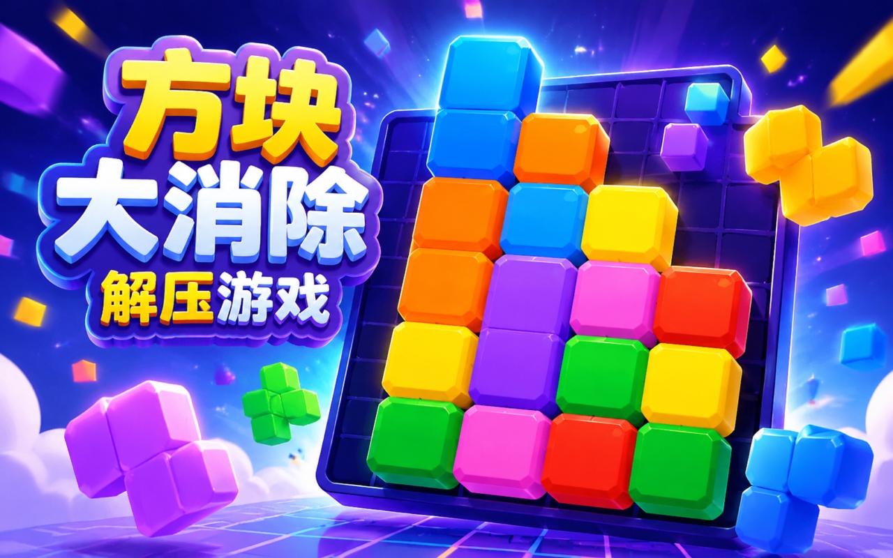 方块大消除解压游戏