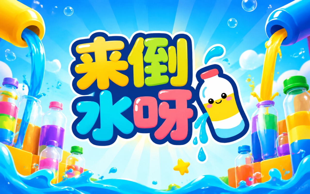 来倒水呀