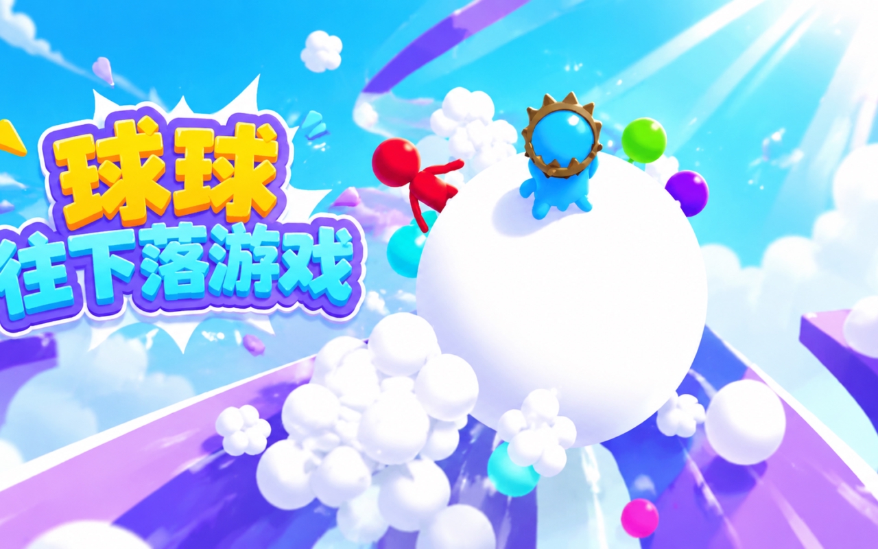 球球往下落游戏