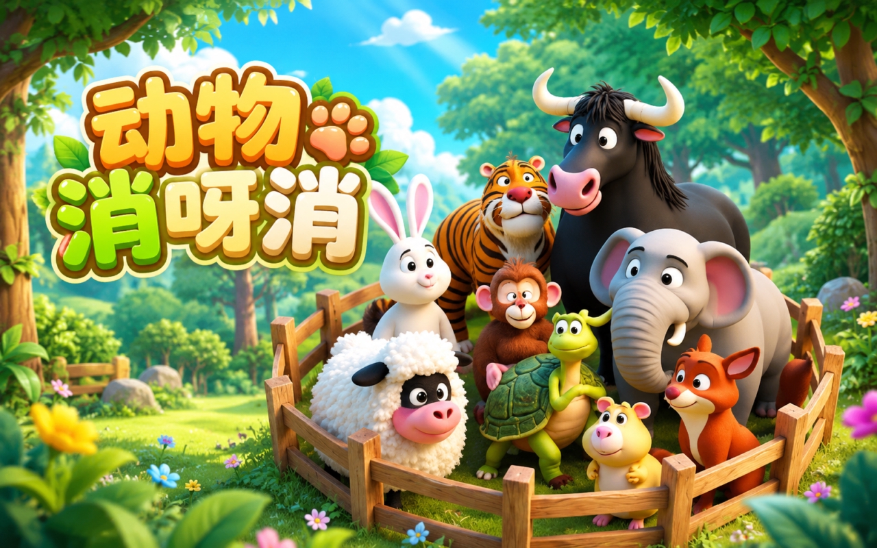 动物消呀消