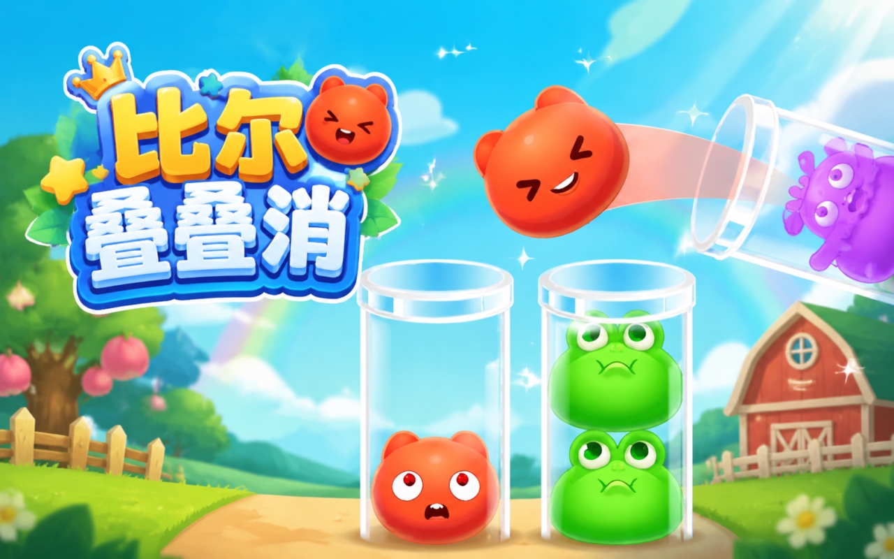 比尔叠叠消